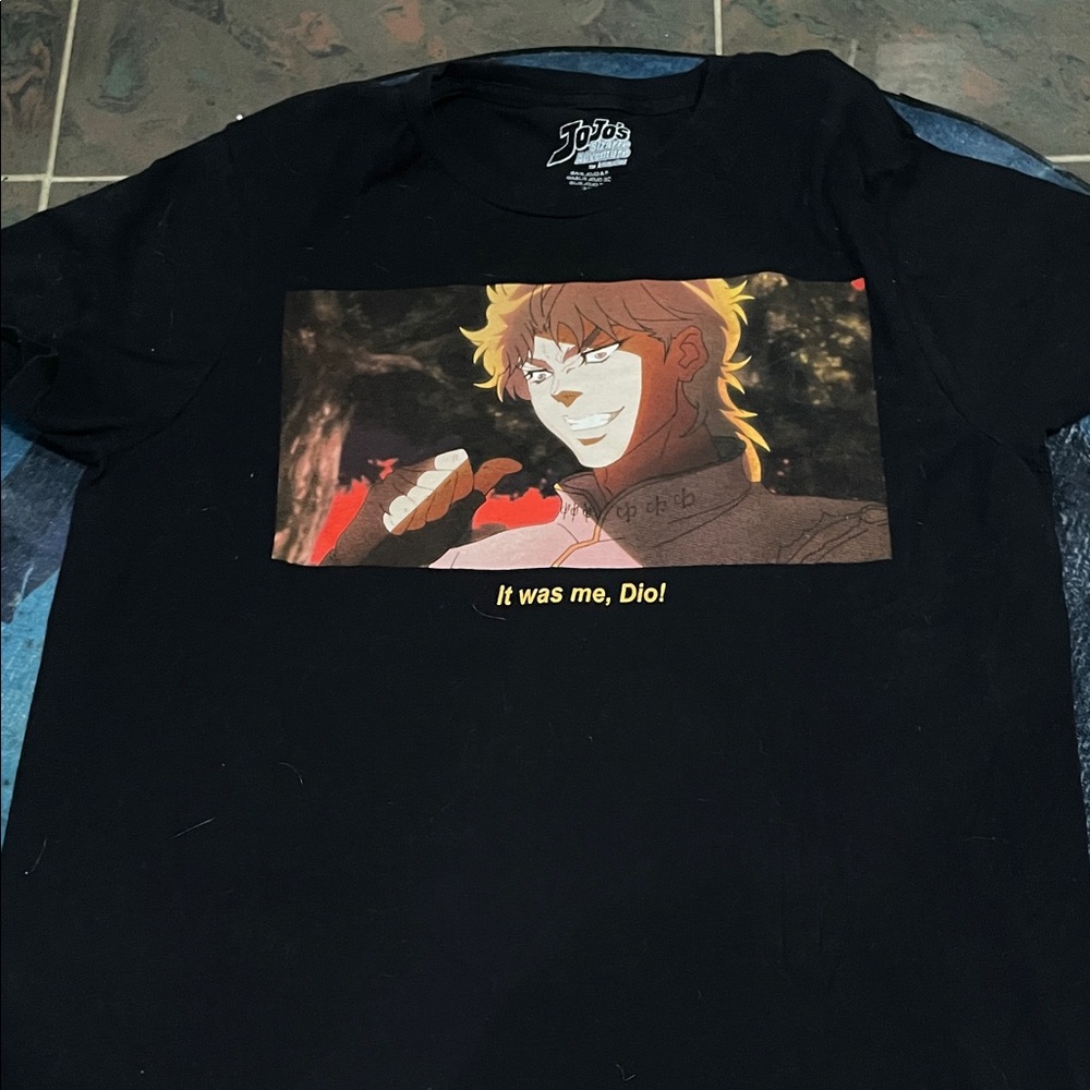 Hot Topic Black JoJo's Bizarre Adventure Tee